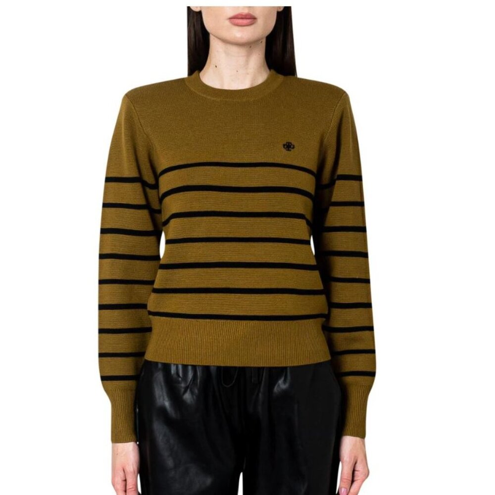 New The Garment Merino Wool Striped Sweater Sz US 2